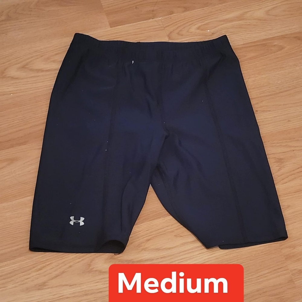 Under Armour Navy Blue Athletic Performance Shorts